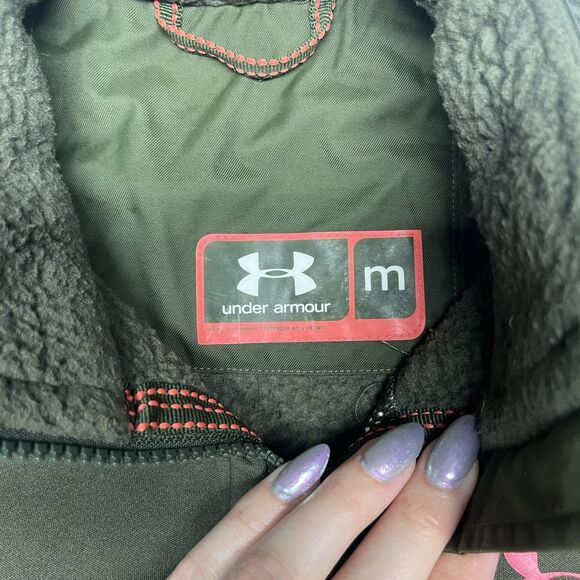 Women’s Under Armour Scent Control Hunting Jacket, Shirt, Pants Set - Picture 7 of 15